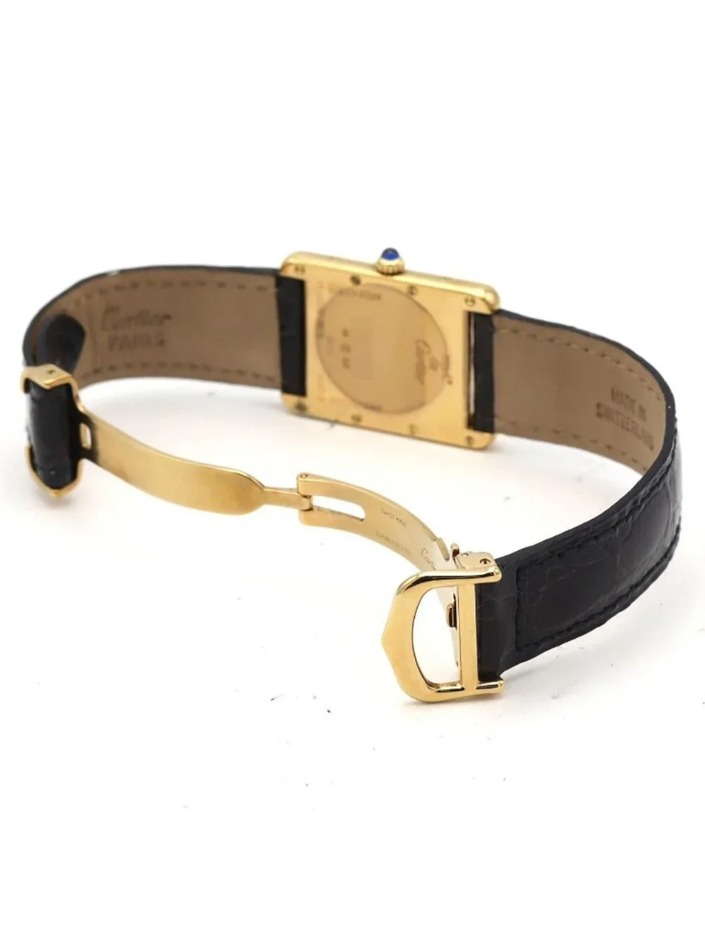 Cartier Must Tank Date LM Quartz Watch
